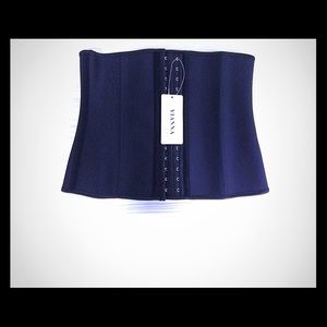 YIANNA Latex Steel Boned 3 Hook Waist Trainer